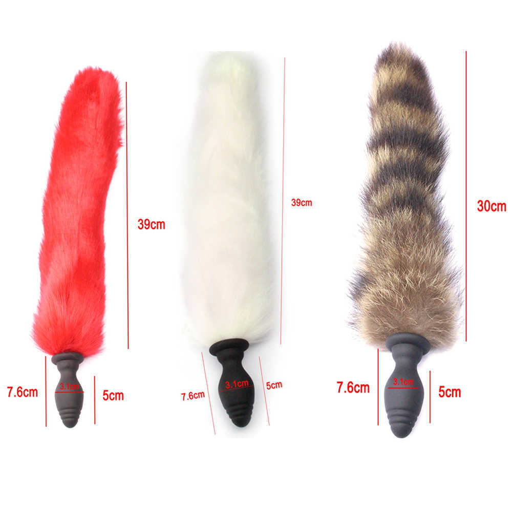 Wireless Remote Anal Plug Vibrator Sex Toy Vibrating Tail Butt Anus Dilator For Couples Adult Games Cosplay Accessories 211015
