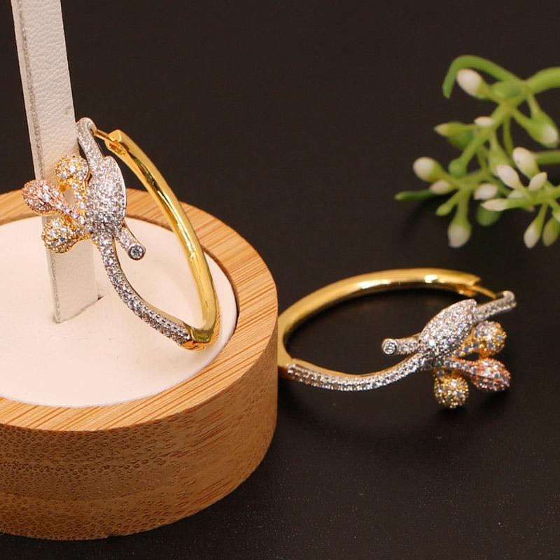 Hoop & Huggie Vanifin Fashion Jewelry Classic Elegant Succulent Flower Earrings Micro Inlay Wedding Engagement Luxury Earring Gift
Hoop & Huggie Vanifin Fashion Jewelry Classic Elegant Succulent Flower Earrings Micro Inlay Wedding Engagement Luxury Earring Gift