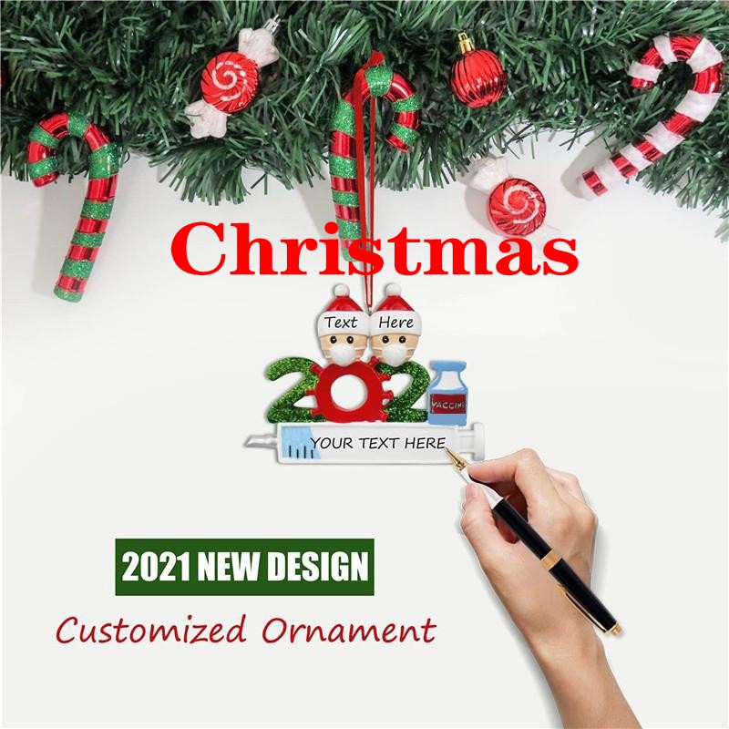 2021 Tiktok Quarantine Personalized Christmas Decorations DIY Hanging Ornaments Cute Resin Snowman Pendant Social Distancing Party DHL Fast Free Delivery
2021 Tiktok Quarantine Personalized Christmas Decorations DIY Hanging Ornaments Cute Resin Snowman Pendant Social Distancing Party DHL Fast Free Delivery