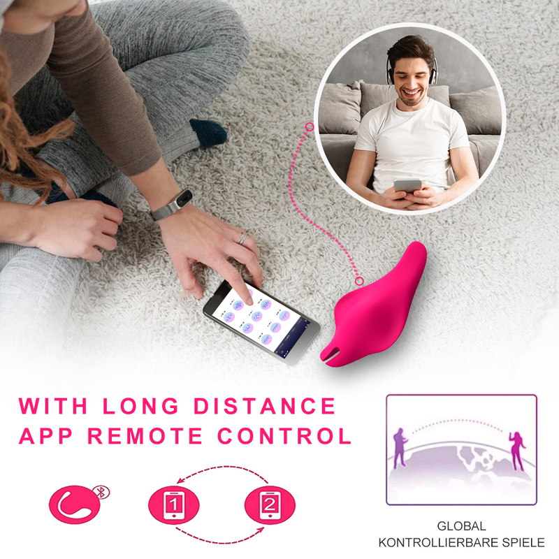 Wearable Clitoral Vibrator APP Remote Control Vibrator For Women Adult Sex Toys for Women Dildo Panty Clitoral Stimulate Sexshop 220330