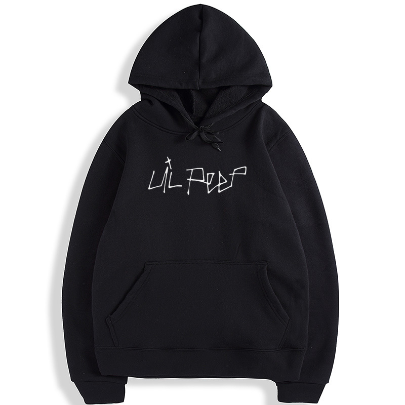 New Hip Hop Lil Peep Hoodies With Hat For Men Women Unisex Fleece Sweatshirt Plus Size Spring Autumn Winter Streetwear X1021, Black
New Hip Hop Lil Peep Hoodies With Hat For Men Women Unisex Fleece Sweatshirt Plus Size Spring Autumn Winter Streetwear X1021, Black