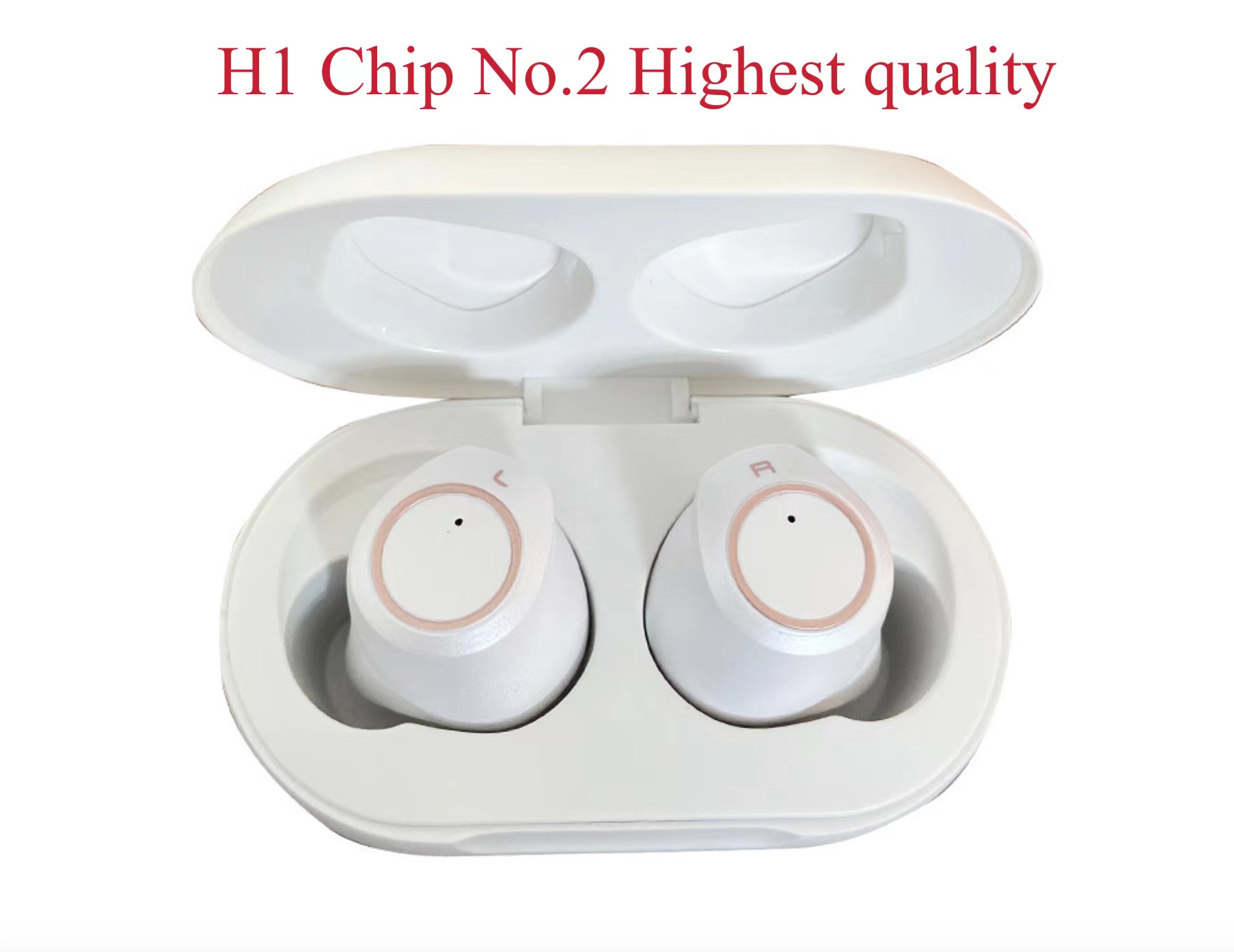 Gen 2 Highest quality TWS Earphones Rename pop up window Bluetooth Headphone auto paring wireless Charging case Earbuds, White
Gen 2 Highest quality TWS Earphones Rename pop up window Bluetooth Headphone auto paring wireless Charging case Earbuds, White