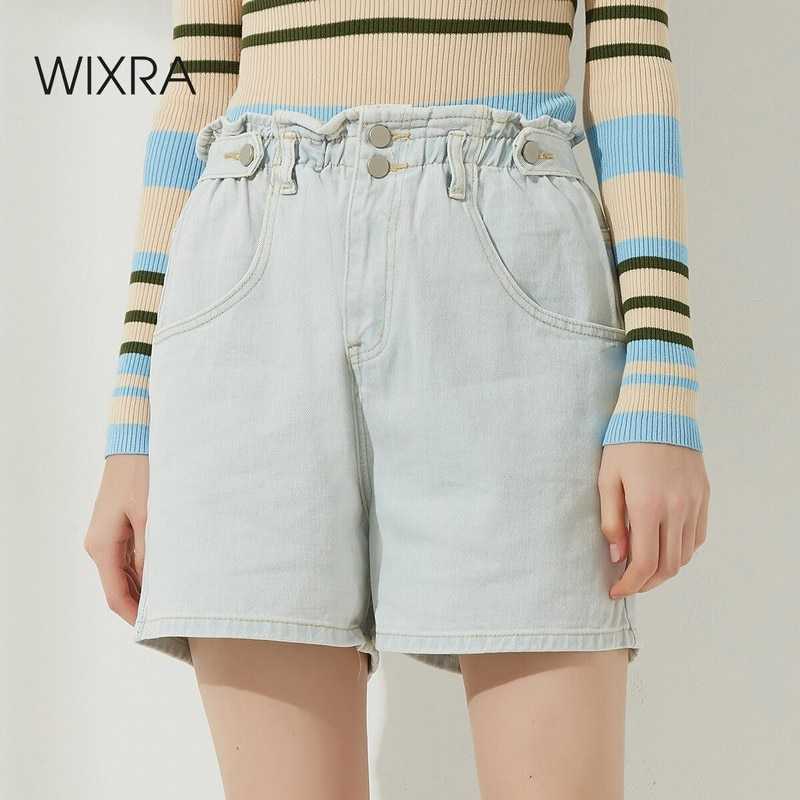 Wixra Solid Jeans Shorts Womens Buttons Loose Pockets High Waist Casual Street Style Summer 210616, Beige
Wixra Solid Jeans Shorts Womens Buttons Loose Pockets High Waist Casual Street Style Summer 210616, Beige