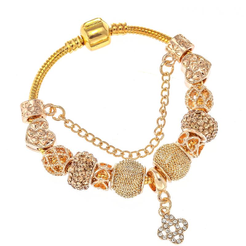 Charm Bracelets DINGLLY Fashion Golden Brands Bracelet Men DIY High Quality Zircon Beads Homme Boys Friendship Bangles Gifts
Charm Bracelets DINGLLY Fashion Golden Brands Bracelet Men DIY High Quality Zircon Beads Homme Boys Friendship Bangles Gifts
