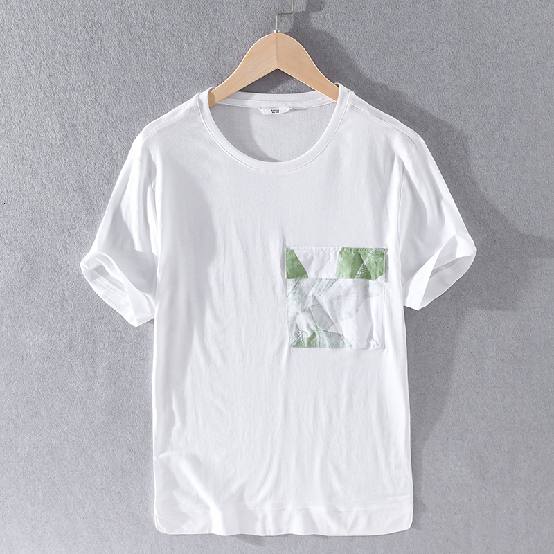 2021 New Brand Short Sleeve Fashion Shirt Casual Round Neck T-shirt for Men Comfortable Solid Tshirt Mens Loose t Shirts Male My39, White
2021 New Brand Short Sleeve Fashion Shirt Casual Round Neck T-shirt for Men Comfortable Solid Tshirt Mens Loose t Shirts Male My39, White