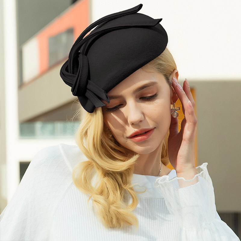 2021 New Wool Fascinator Pillbox Hat Elegant Women Wedding Hats Black Blue Red Lady Bowknot Kentucky Derby Felt Fedoras Chapeau Jiz9, Purple pink
2021 New Wool Fascinator Pillbox Hat Elegant Women Wedding Hats Black Blue Red Lady Bowknot Kentucky Derby Felt Fedoras Chapeau Jiz9, Purple pink