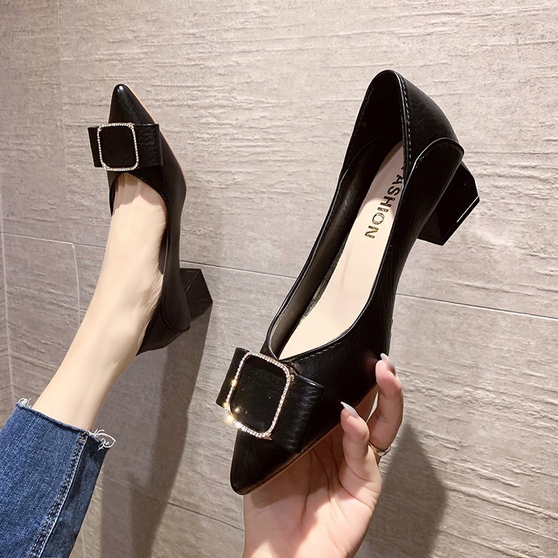 2021 New Crystal Buckle Square Heels Woman Fashion Pointed Toe Office Party Pumps Shoes Women Zapatos De Mujer J6gw, Light green
2021 New Crystal Buckle Square Heels Woman Fashion Pointed Toe Office Party Pumps Shoes Women Zapatos De Mujer J6gw, Light green