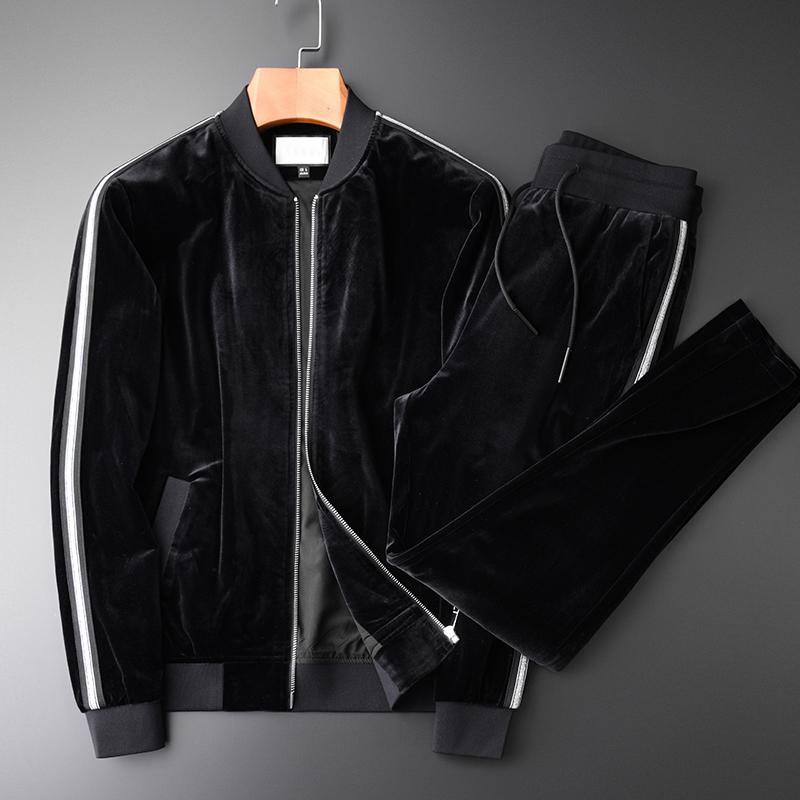 Men's Tracksuits Sweatshirt Men Luxury Pleuche Fabric Slim Fit Thick Sweatshirts Fashion 2pcs (sweatshirt+pants) Sport Set 3XL 4XL, Tzj1895
Men's Tracksuits Sweatshirt Men Luxury Pleuche Fabric Slim Fit Thick Sweatshirts Fashion 2pcs (sweatshirt+pants) Sport Set 3XL 4XL, Tzj1895