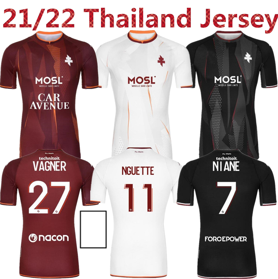 21 22 FC Metz soccer Jerseys VAGNER BOULAYA NIANE 2021 2022 maillot de foot UDOL YADE CENTONZE DELAINE sarr NGUETTE home away third football shirts men top thaikand, Black
21 22 FC Metz soccer Jerseys VAGNER BOULAYA NIANE 2021 2022 maillot de foot UDOL YADE CENTONZE DELAINE sarr NGUETTE home away third football shirts men top thaikand, Black