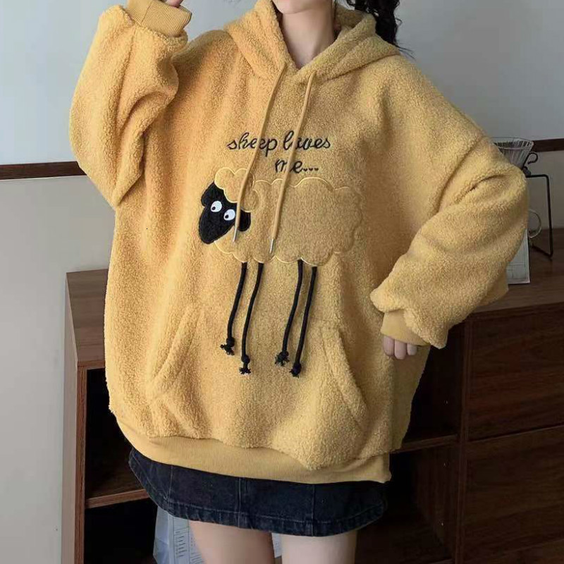 New Deeptown Hoodies 2021 Fashion Kawaii Sweatshirt Women Long Sleeve Plus Veet Tops Winter Warm Pullover 7tkw, Brown
New Deeptown Hoodies 2021 Fashion Kawaii Sweatshirt Women Long Sleeve Plus Veet Tops Winter Warm Pullover 7tkw, Brown