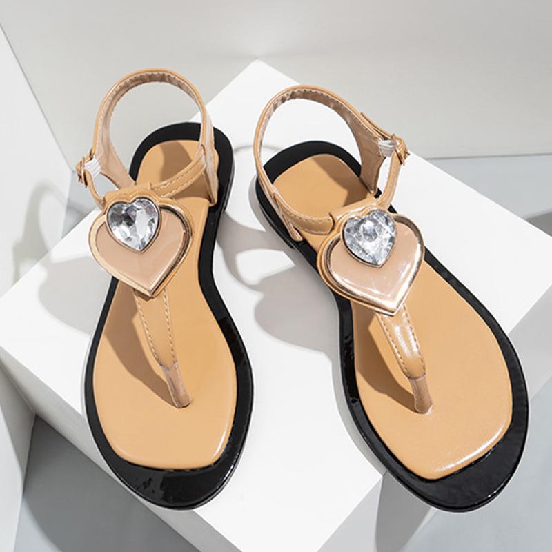 Summer Women Flat Sandals Casual Flip Flops Heart Buckle Strap Soft Bottom Comfort Beach Shoes Woman Fashion Clip Toe Footwear, Black
Summer Women Flat Sandals Casual Flip Flops Heart Buckle Strap Soft Bottom Comfort Beach Shoes Woman Fashion Clip Toe Footwear, Black