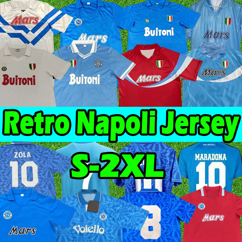 Napoli Retro Soccer Jerseys 1987 1988 Coppa Italia SSC Napoli 86 87 88 89 90 91 92 93 Maradona 10 Vintage Calcio Naple Classic Neapolitan Footba top, 1988-89
Napoli Retro Soccer Jerseys 1987 1988 Coppa Italia SSC Napoli 86 87 88 89 90 91 92 93 Maradona 10 Vintage Calcio Naple Classic Neapolitan Footba top, 1988-89
