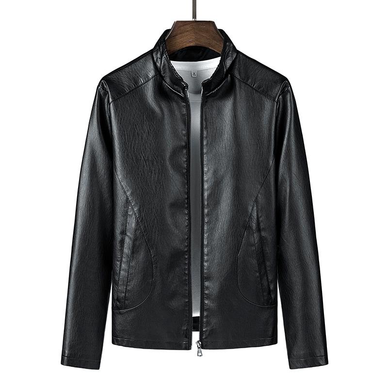 Men's Jackets Brand Men Jacket Nice Spring Fall Soft Leather For Man Clothing Long Sleeves Coat Korean Style Thin, 1902 orange
Men's Jackets Brand Men Jacket Nice Spring Fall Soft Leather For Man Clothing Long Sleeves Coat Korean Style Thin, 1902 orange