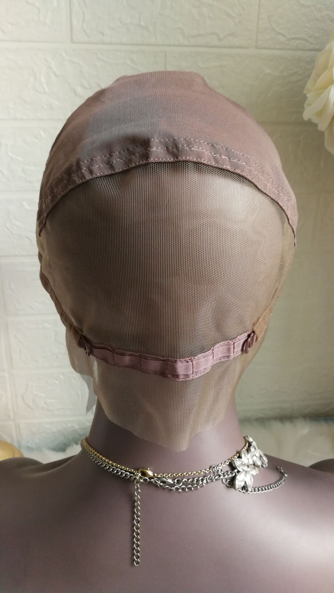 DIY Glueless Lace Wig Cap for Making Wigs Swiss with straps and ear to ear Stretch