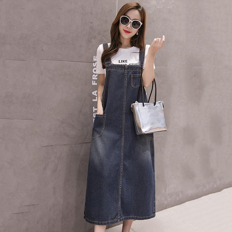 S 5XL Summer Plus Size Jeans Dress Women Suspenders Denim Dresses Female Overalls 2021 Korean Casual Long Sundress Robe Femme, Black;gray
S 5XL Summer Plus Size Jeans Dress Women Suspenders Denim Dresses Female Overalls 2021 Korean Casual Long Sundress Robe Femme, Black;gray