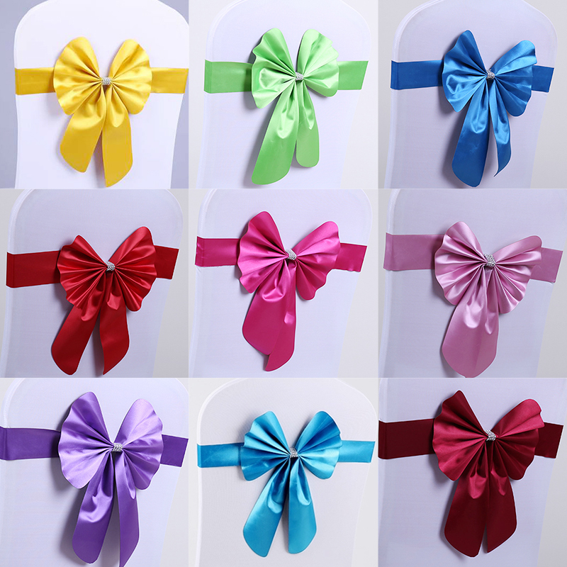 Chair Covers Sashes Weddin Decoration With Elastic Chair Ribbon Bows Spandex Royal Blue For Event Party Hotel, Customize
Chair Covers Sashes Weddin Decoration With Elastic Chair Ribbon Bows Spandex Royal Blue For Event Party Hotel, Customize