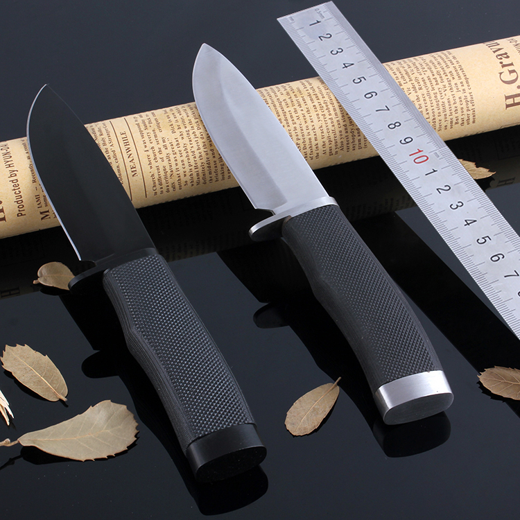 Classic Brand Logo Tactical Fixed Blade Knife 440C Stainless Steel Rubber Handle Hunting Knives Hot Selling Straight knife
Classic Brand Logo Tactical Fixed Blade Knife 440C Stainless Steel Rubber Handle Hunting Knives Hot Selling Straight knife