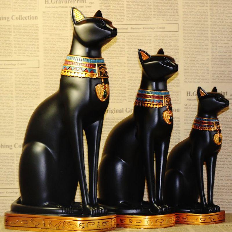 Decorative Objects & Figurines Resin Crafts Exotic Customs Egyptian Cat God Ornaments Home Decoration Gifts
Decorative Objects & Figurines Resin Crafts Exotic Customs Egyptian Cat God Ornaments Home Decoration Gifts