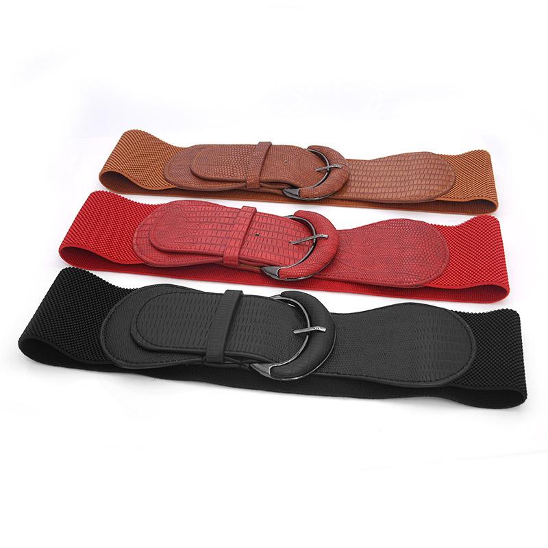 Belts Fashion Elastic Band Waistband Corset Belt Faux Leather Casual Adjustable Women Waist Slim Decorative Wide, Black;brown
Belts Fashion Elastic Band Waistband Corset Belt Faux Leather Casual Adjustable Women Waist Slim Decorative Wide, Black;brown