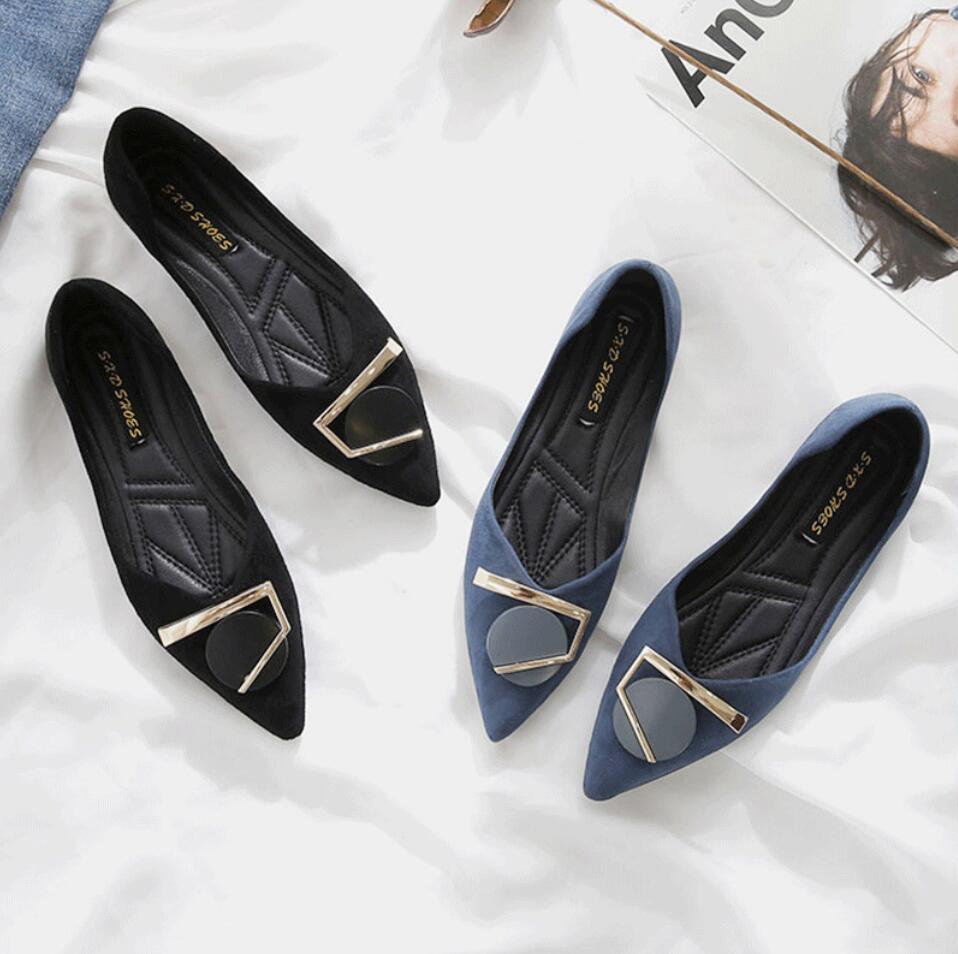 dress shoes new spring women flats pointed ballet flat flock shallow casual soft bottom driving u6hm, Black
dress shoes new spring women flats pointed ballet flat flock shallow casual soft bottom driving u6hm, Black