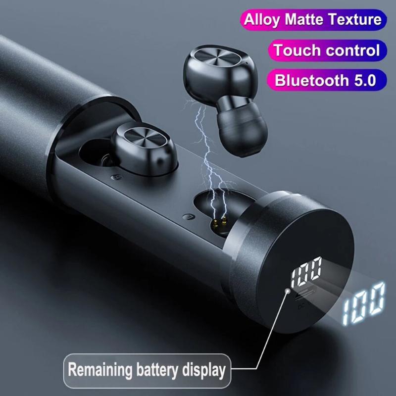 Headphones & Earphones B9 Space Bluetooth Earphone In-ear Earbuds 8D HiFi Stereo Sport Noise Cancel Digital Wireless
Headphones & Earphones B9 Space Bluetooth Earphone In-ear Earbuds 8D HiFi Stereo Sport Noise Cancel Digital Wireless
