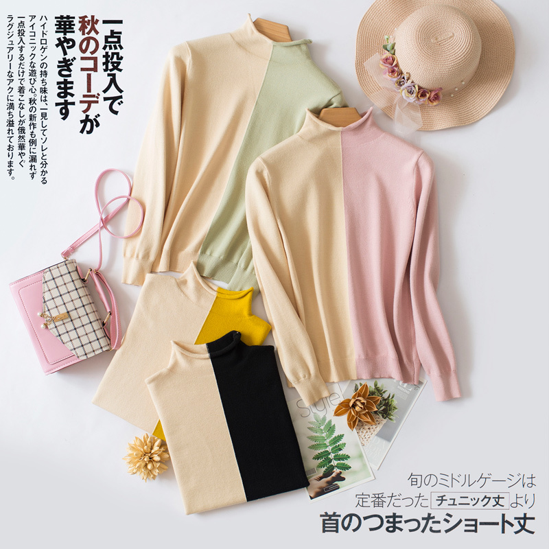 Cashmere Knitted Sweater Women Coloured cashmere sweater Pullovers Turtleneck Sweaters 210218