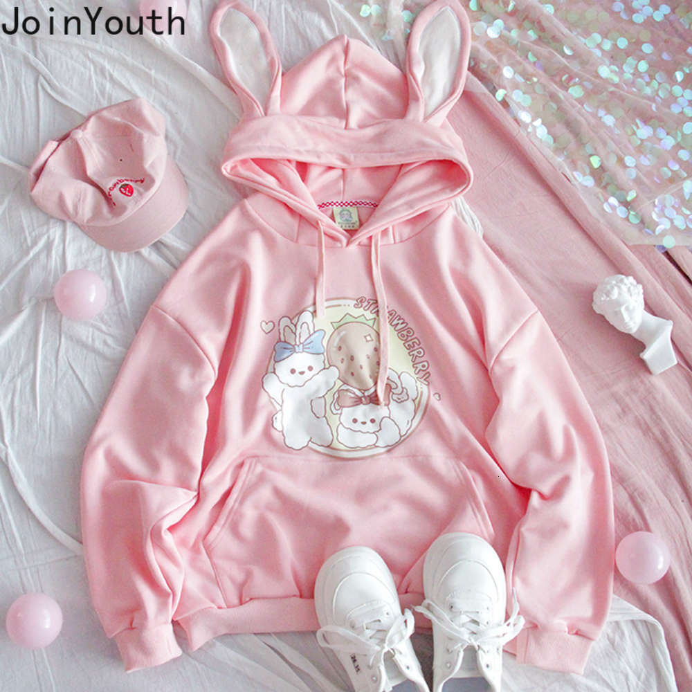 Joinyouth Kawaii Hoodies Women Cartoon Cute Loose Hooded Japanese Style Streetwear Harajuku Print Pink Sweet Sweatshirt 7b364, Black
Joinyouth Kawaii Hoodies Women Cartoon Cute Loose Hooded Japanese Style Streetwear Harajuku Print Pink Sweet Sweatshirt 7b364, Black