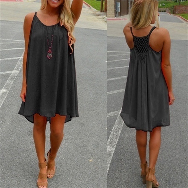 Neon New Sexy Lady Night Club Dress Midi Summer Women Elegant Party Fluorescent Backless Spaghetti Strap casual dress T200519