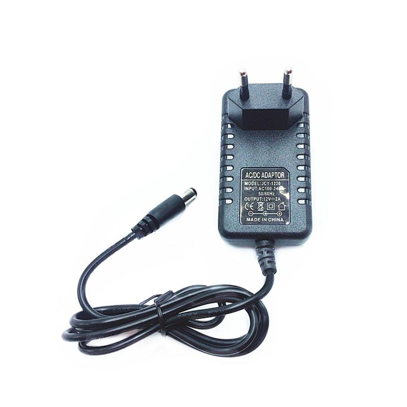 Smart Power Plugs 12V 24W EU US Plug Driver Adapter AC110V 220V To DC 2A 5.5*2.1mm LED Supply For Strip Lights Transformer