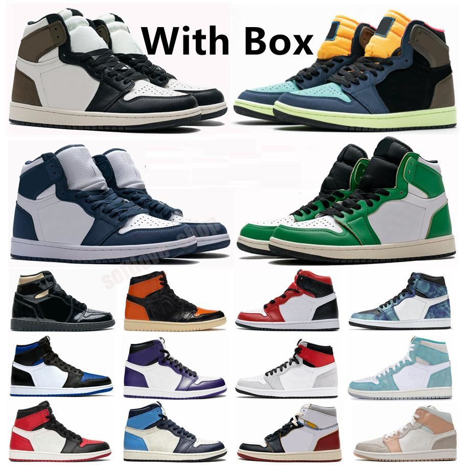 2021 1 high OG shoes 1s mid chicago royal toe black metallic gold pine green UNC Patent men women Sneakers, Color 7
2021 1 high OG shoes 1s mid chicago royal toe black metallic gold pine green UNC Patent men women Sneakers, Color 7