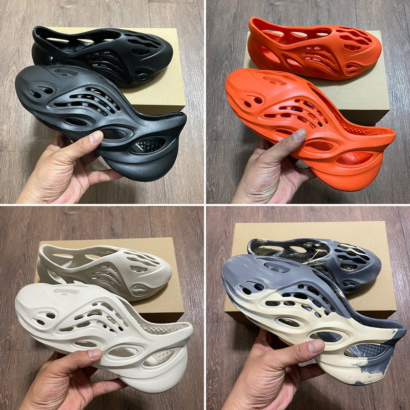 2021 Foam Runner Sand Slipper Orange Vermillion Black Moon Grey Top Quality Summer Fashion Flat Slide Men Women Beach Sandals Sneakers Flip
2021 Foam Runner Sand Slipper Orange Vermillion Black Moon Grey Top Quality Summer Fashion Flat Slide Men Women Beach Sandals Sneakers Flip
