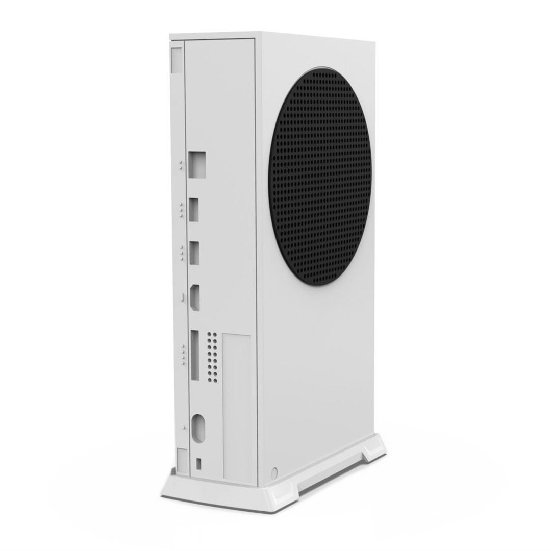 For Xbox Series S SS Game Console Non-slip Vertical Stand Cooling Mount ABS Secure Bracket Space Saving Holder Dock Base Cradle
