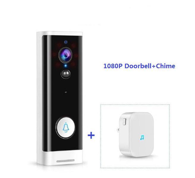 Tuya Smart Life WiFi Video Doorbell Waterproof Wireless Camera Night Vision APP Control Call Intercom Video-Eye Apartments Door Bell Ring For Phone Ho