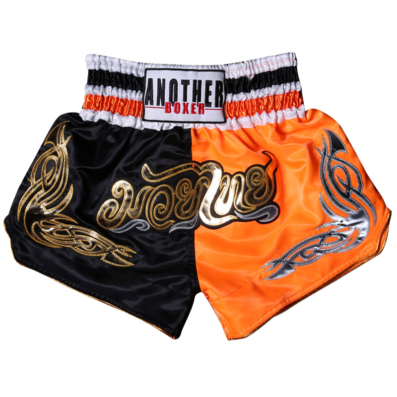 Kickboxing Fight Tiger Muay Thai Shorts Adult Kids Light Breathable Boxing Trunks Man Woman Printing Grappling Sanda Boxe Short C0222