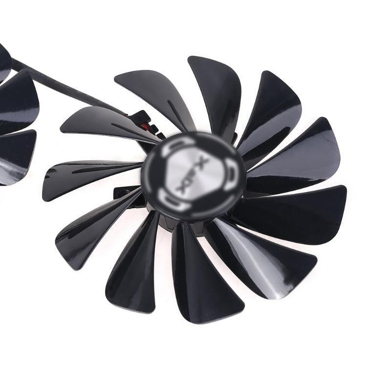 2pcs/set 95mm FDC10U12S9-C GPU Fan For XFX RX 5600 5700 XT RAW II Graphics Card Dropshipping
