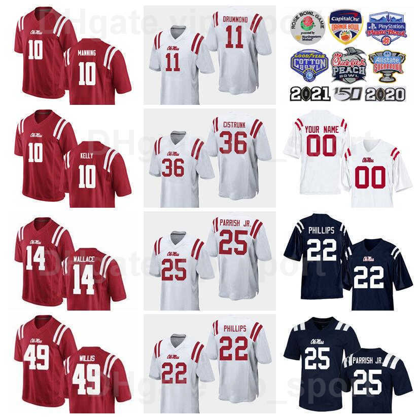 NCAA Football Ole Miss Rebels College 10 Eli Manning Jersey Chad Kelly 49 Patrick Willis 14 Bo Wallace 22 Scottie Phillips 84 Kenny Yeboah, Navy blue
NCAA Football Ole Miss Rebels College 10 Eli Manning Jersey Chad Kelly 49 Patrick Willis 14 Bo Wallace 22 Scottie Phillips 84 Kenny Yeboah, Navy blue