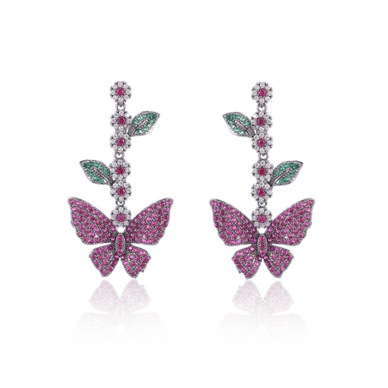 Dangle & Chandelier CIZEVA Original Colorful Zirconia 925 Sterling Silver Butterfly Drop Earrings Retro Black Gold Color Costume Fine Jewelr
Dangle & Chandelier CIZEVA Original Colorful Zirconia 925 Sterling Silver Butterfly Drop Earrings Retro Black Gold Color Costume Fine Jewelr