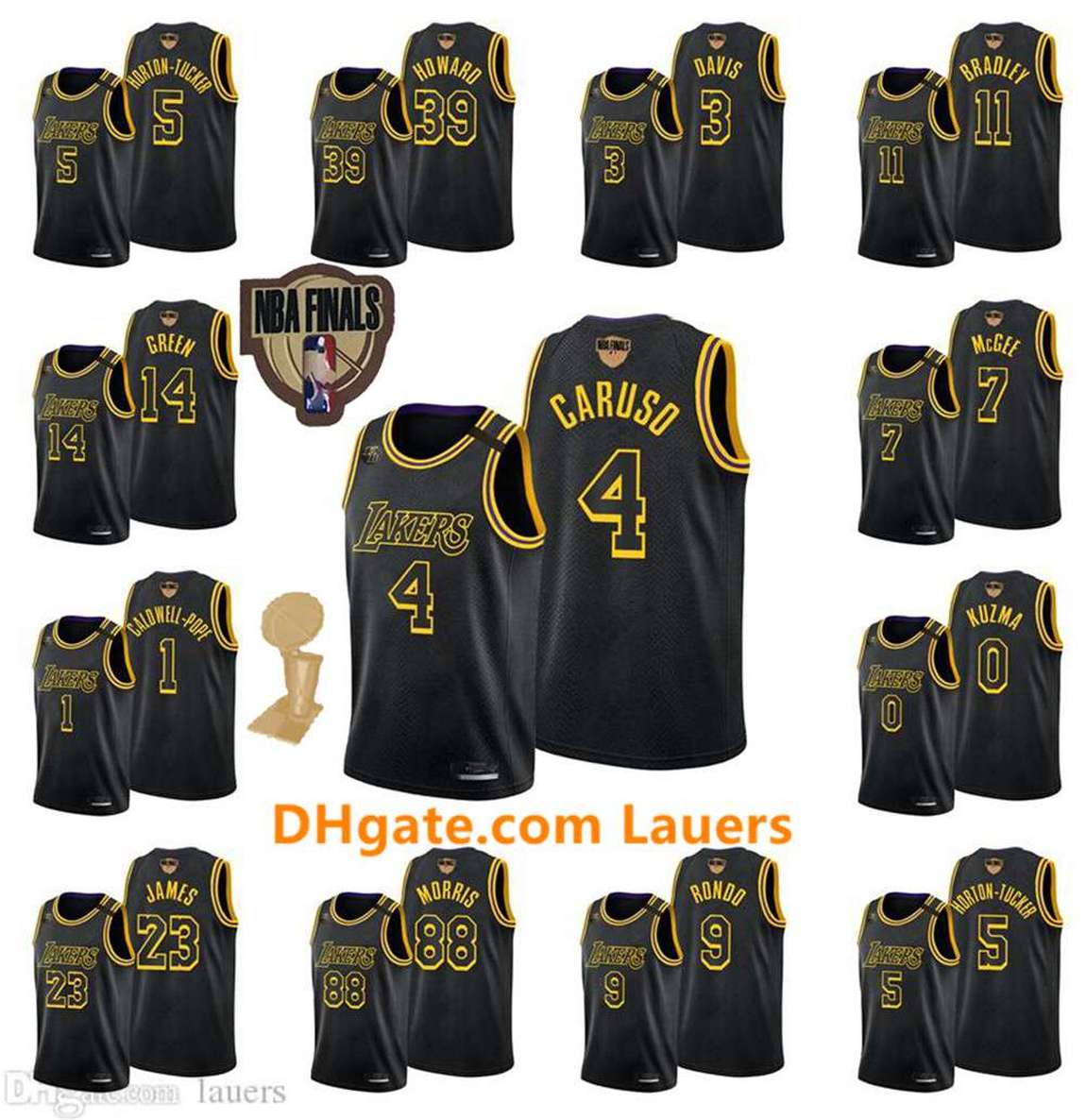 Finals Champion Los Angeles Lakers Bryant Lebron James Black Mamba Caruso Davis New Howard Smith Kuzma Rondo Jerseys, Black;red
Finals Champion Los Angeles Lakers Bryant Lebron James Black Mamba Caruso Davis New Howard Smith Kuzma Rondo Jerseys, Black;red