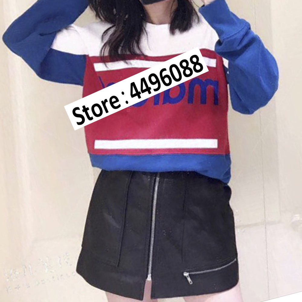 Cotton Newest Women Letter Flocking SweaterShirt With Long Sleeves O Neck Ladies Female New Letter Pullovers Sweatshirts LJ200808