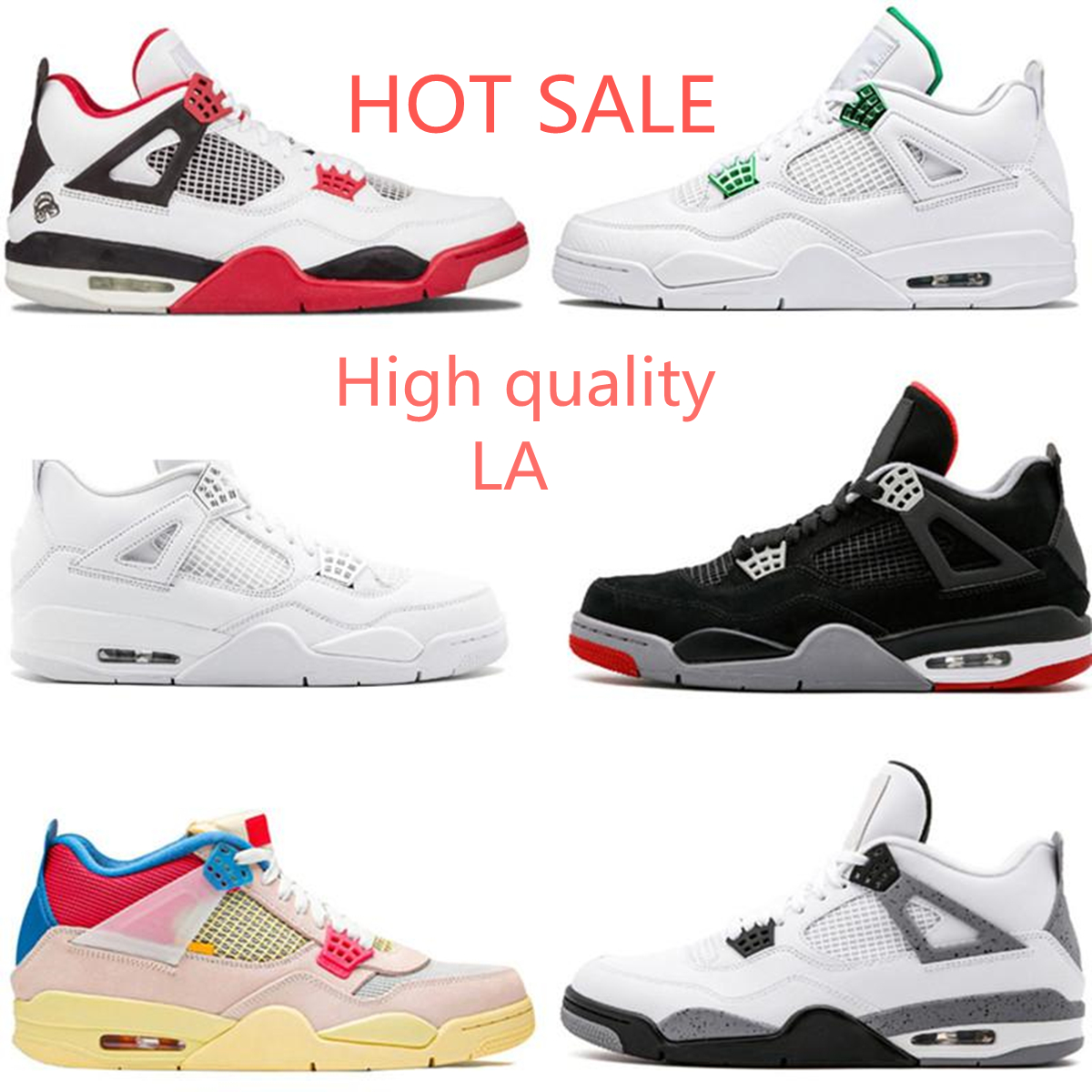 Mens Silt Red 4 Basketball Shoes Women 4s Sail What The Royalty Cat Metallic Rasta Union LA Bred Black Laser Raptors Cool Grey Oreo Sneake, Top quality
Mens Silt Red 4 Basketball Shoes Women 4s Sail What The Royalty Cat Metallic Rasta Union LA Bred Black Laser Raptors Cool Grey Oreo Sneake, Top quality