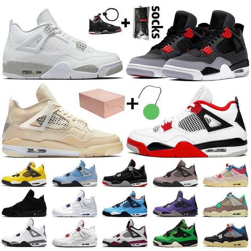 2021 With Box Womens Mens Jumpman 4 Basketball Shoes 4s White Oreo Sail Infrared Fire Red Travis Taupe Haze University Blue Bred Trainers, 90
2021 With Box Womens Mens Jumpman 4 Basketball Shoes 4s White Oreo Sail Infrared Fire Red Travis Taupe Haze University Blue Bred Trainers, 90