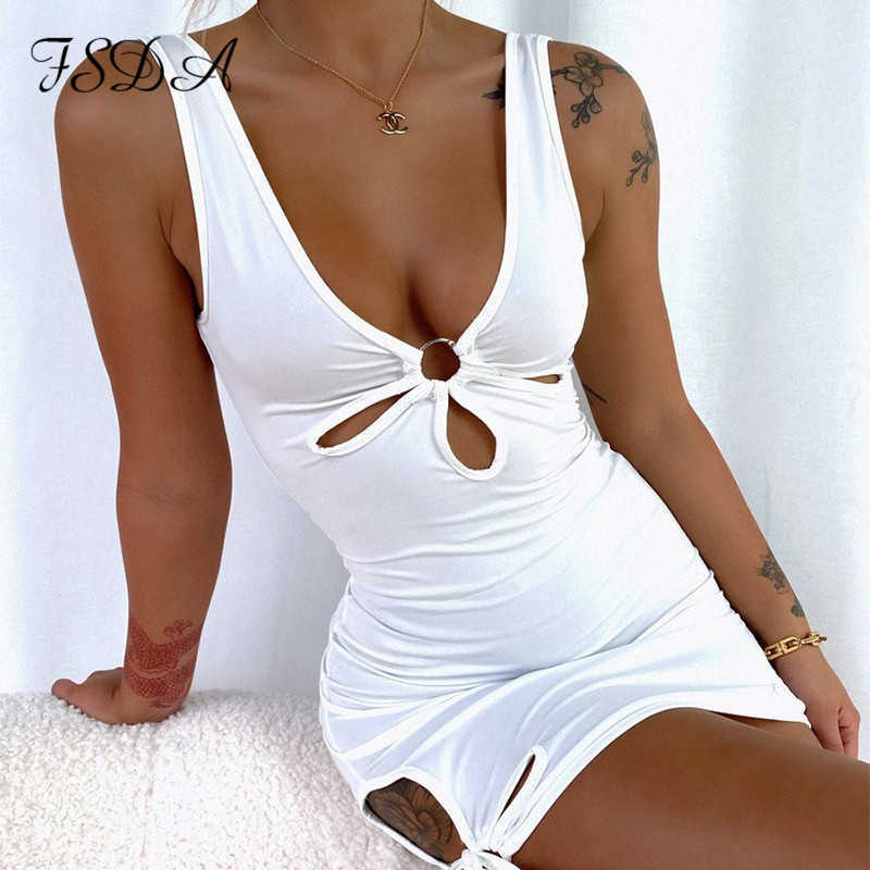 FSDA V Neck Summer Mini Dress Women Black Hollow Out Backless 2021 Sleeveless Y2K Beach Tie Dye Sexy Party Bodycon Dresses Y0603
FSDA V Neck Summer Mini Dress Women Black Hollow Out Backless 2021 Sleeveless Y2K Beach Tie Dye Sexy Party Bodycon Dresses Y0603