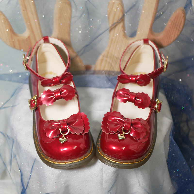 Harujuku Bowknot Jk Uniform Ladies'shoes Sweet Girls Kawaii Tea Nice Japanese Party Anime Lolita Heels Low-heeled Apartments Qqkw
Harujuku Bowknot Jk Uniform Ladies'shoes Sweet Girls Kawaii Tea Nice Japanese Party Anime Lolita Heels Low-heeled Apartments Qqkw