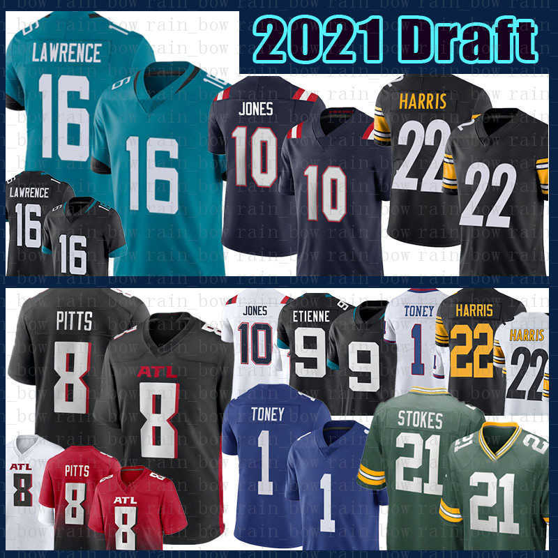 16 22 Najee Harris Trevor Lawrence 10 Mac Jones 1 Kadarius Toney Football Jersey 8 Kyle Pitts 21 Eric Stokes 9 Travis Etienne Lamar Jackson, Gray
16 22 Najee Harris Trevor Lawrence 10 Mac Jones 1 Kadarius Toney Football Jersey 8 Kyle Pitts 21 Eric Stokes 9 Travis Etienne Lamar Jackson, Gray