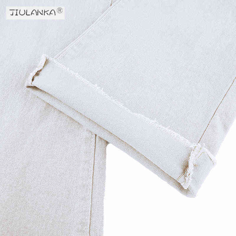 Flared Jeans Woman High Waist Beige White Pants For Women Clothing Jean Y2k Denim Trousers Clothes Mom 211129