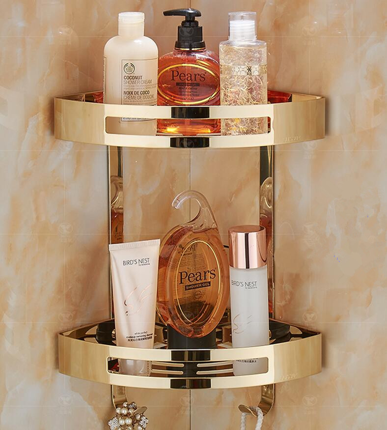 2021 New Hot Sale Wall Mounted Gold Stainless Steel Bathroom Soap Dish Shower Bath Shampoo Basket Holder Corner Shelf 1ivp
2021 New Hot Sale Wall Mounted Gold Stainless Steel Bathroom Soap Dish Shower Bath Shampoo Basket Holder Corner Shelf 1ivp
