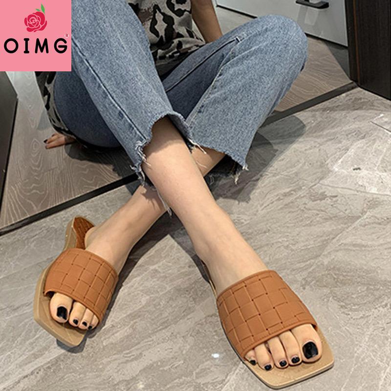 OIMG Summer Ladies Fashion Indoor Slippers Soft Bottom Square Toe Women's Casual Comfortable Shoes Female Flat Footwear, Black
OIMG Summer Ladies Fashion Indoor Slippers Soft Bottom Square Toe Women's Casual Comfortable Shoes Female Flat Footwear, Black