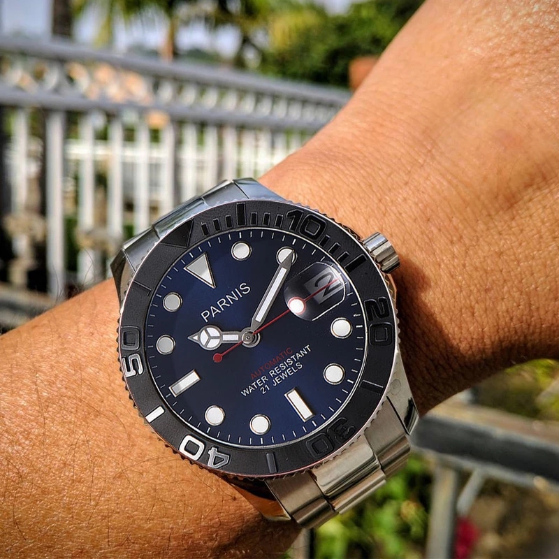 Mechanical Automatic Men's Watch Diver Stainless Steel Band Men Watches relojes para automaticos 2021, Waterproof
Mechanical Automatic Men's Watch Diver Stainless Steel Band Men Watches relojes para automaticos 2021, Waterproof