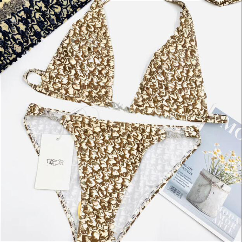 Full Letter Print Women Bikini Summer Sexy Charm Lady Two Piece Swimsuit Travel Breathable Designer Girls Beach Wear
Full Letter Print Women Bikini Summer Sexy Charm Lady Two Piece Swimsuit Travel Breathable Designer Girls Beach Wear