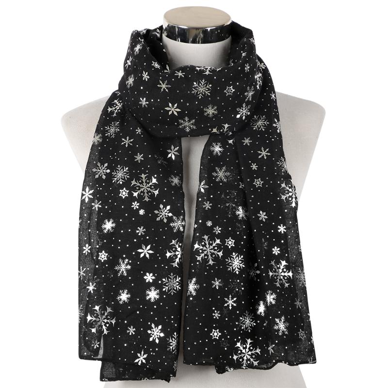 Scarves Winfox Fashion Lightweight Female Winter Black Grey Navy Snowflake Scarf Hijab Echarp Shawl Wrap Women Christmas, Blue;gray
Scarves Winfox Fashion Lightweight Female Winter Black Grey Navy Snowflake Scarf Hijab Echarp Shawl Wrap Women Christmas, Blue;gray